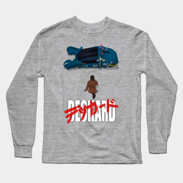 Deckard Spinner Long Sleeve T-Shirt by Evarcha